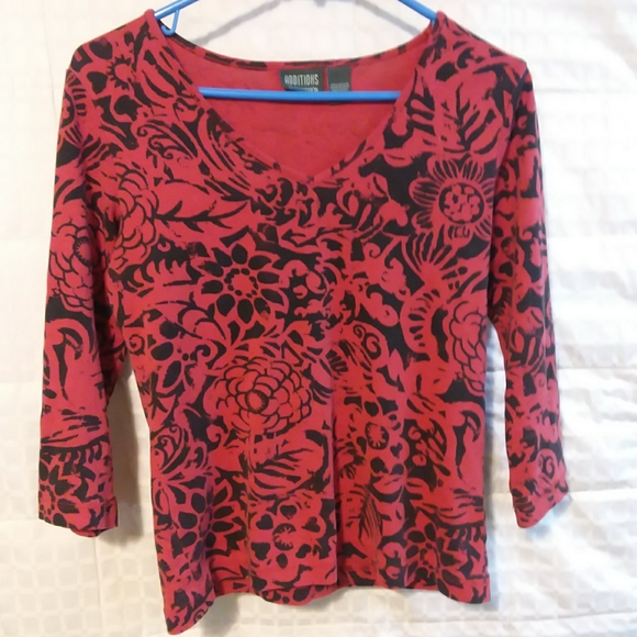 Cute tee ADDITIONS by CHICOS. Size 0. 100% cotton. - Picture 4 of 4